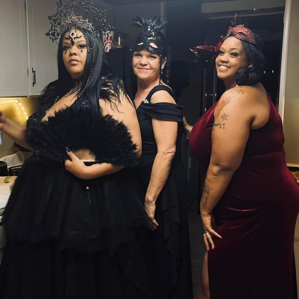 Jj's House Ostrich Feather Dress